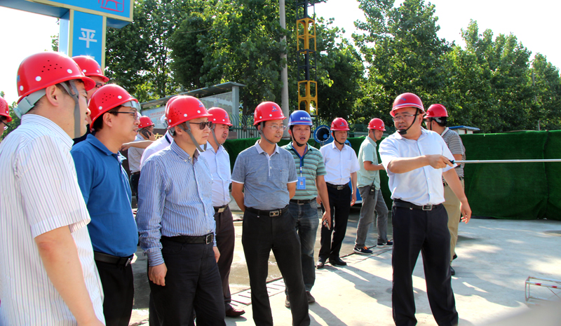 中科院院士哈工大副校长韩杰才来华力工地调研